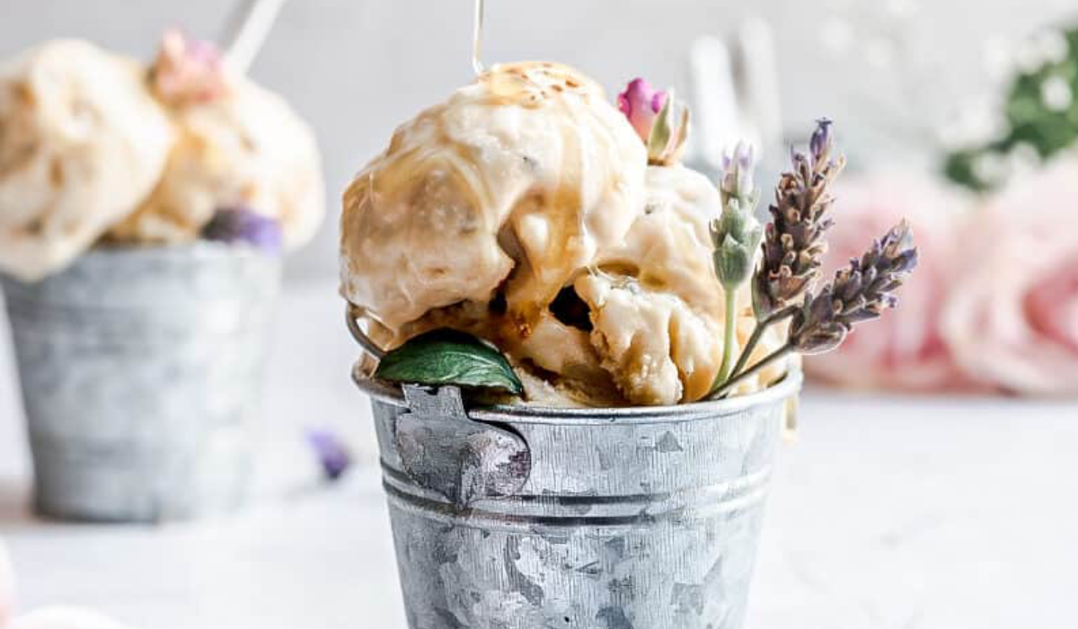 Gourmet Honey Lavendar Ice Cream