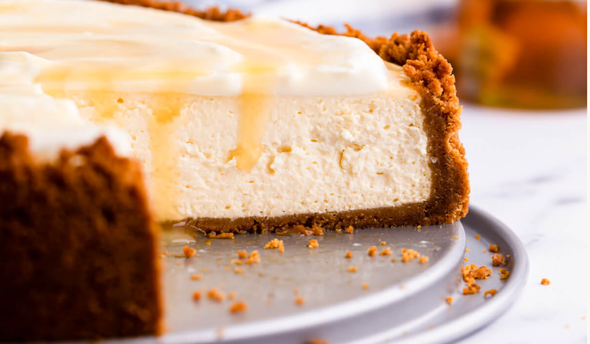 raw honey cheesecake