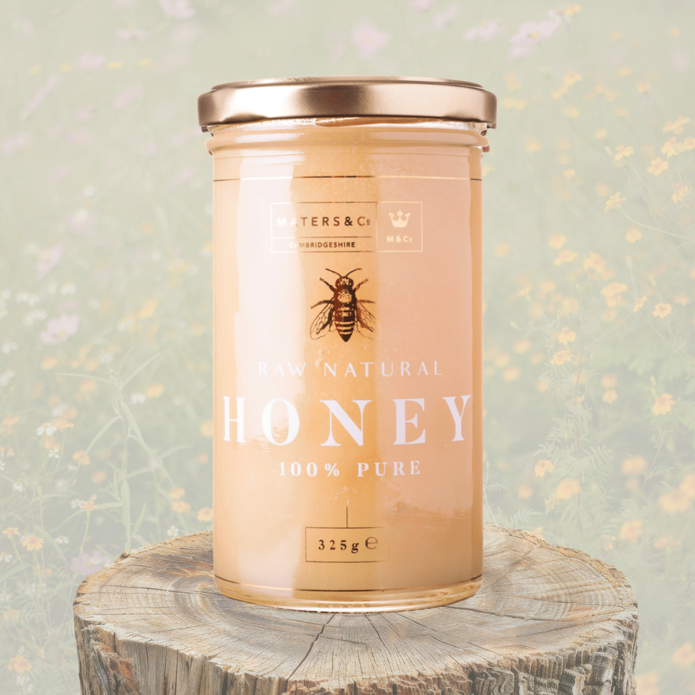 Maters and Co Pure British Wildflower Soft Set Honey - Raw and Creamy 325g