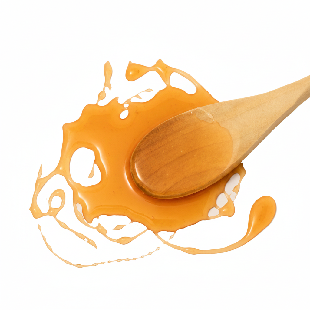 Rare blackberry blossom Honey on wooden spoon- Maters & Co