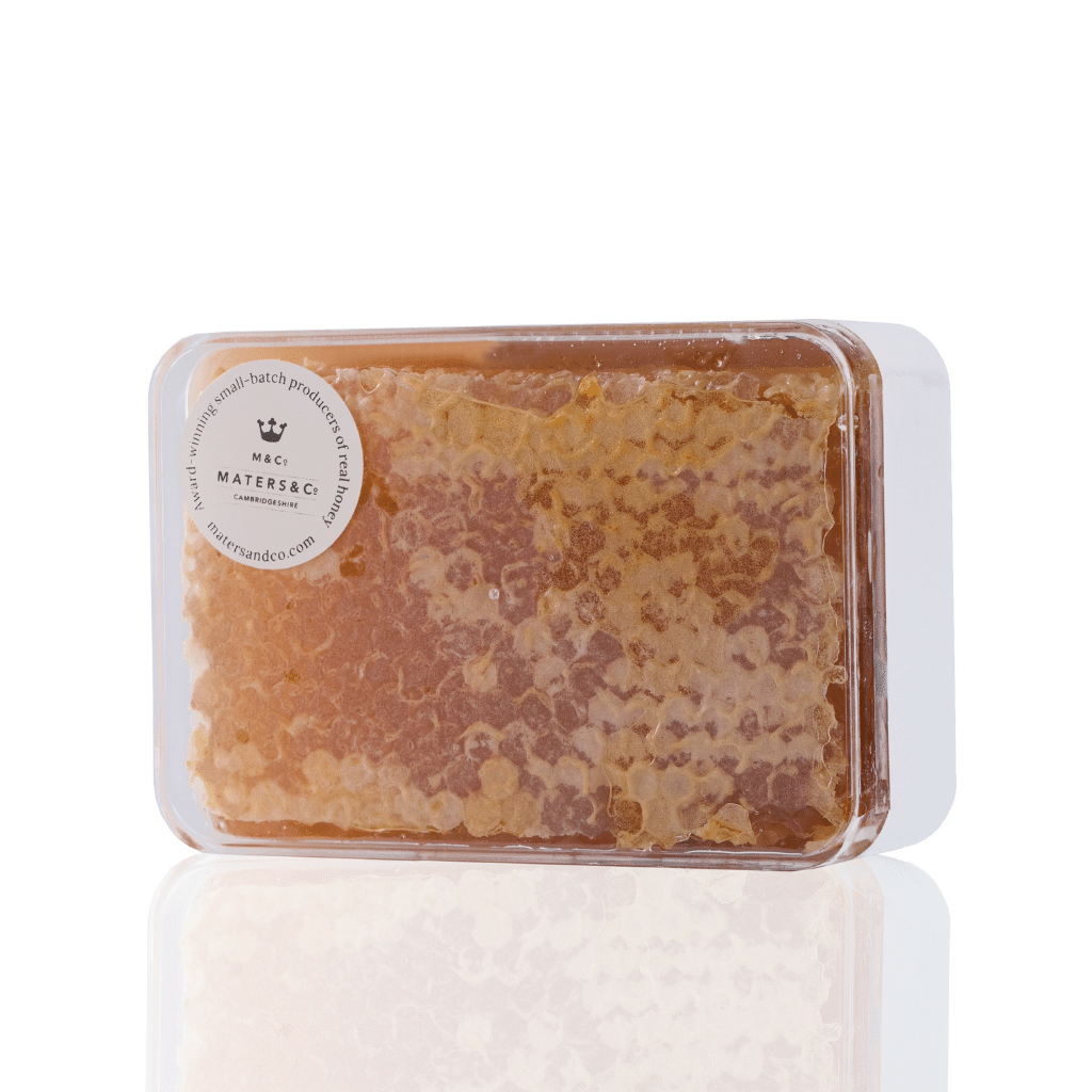 Wellmade Pure Raw Gourmet Honeycomb | Turkish Honey | All Natural Unfiltered Farm Fresh Honey Comb Piece in Protective Box | No Additives, No